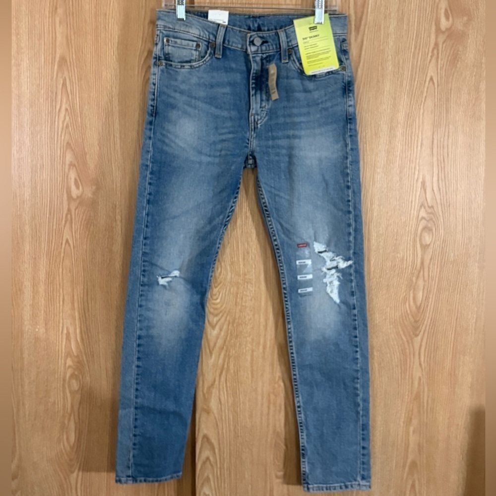 NWT Levi's Men's 510 Light Blue Skinny Jeans